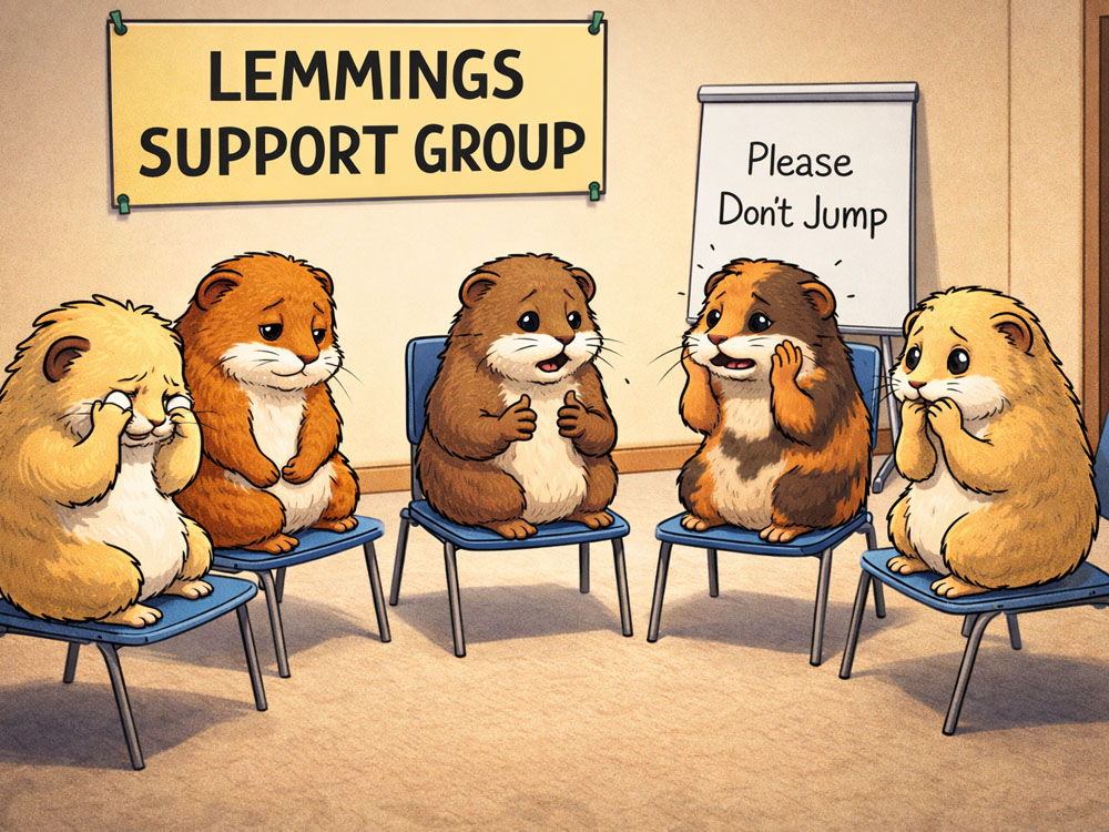 A lemming support group